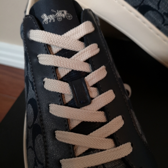 BNIB Coach Sneakers Denim - Picture 3 of 5